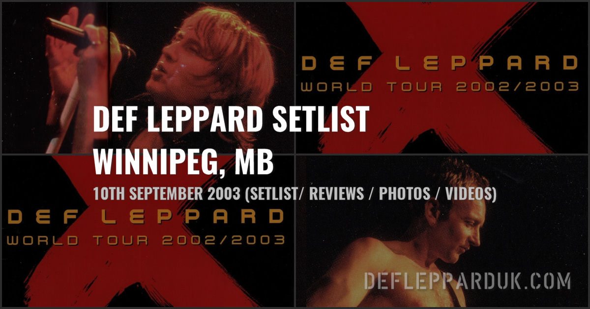 Def Leppard 2003.