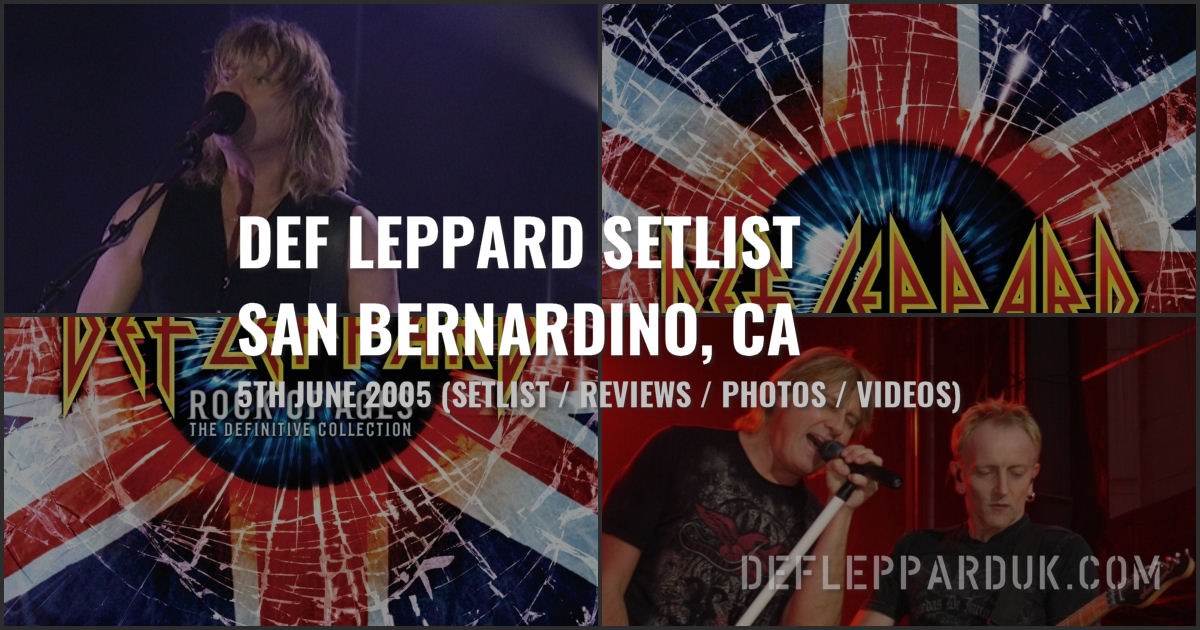 Def Leppard 2005.
