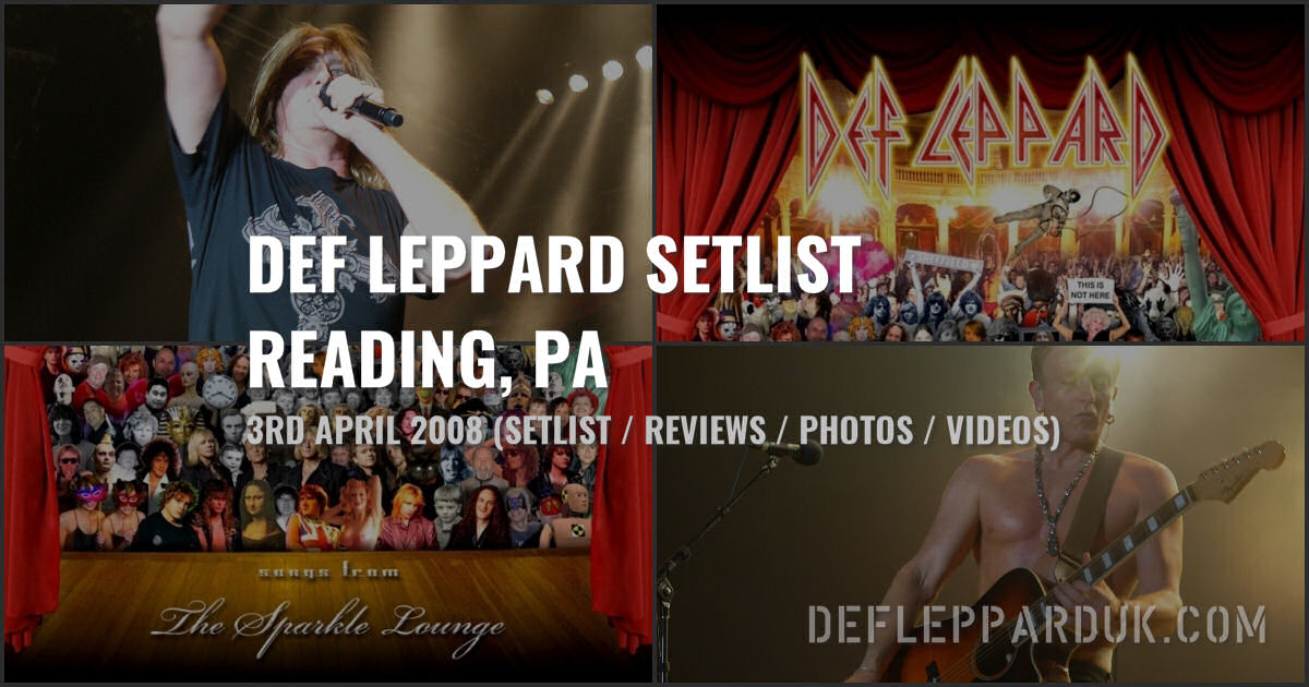 Def Leppard 2008.