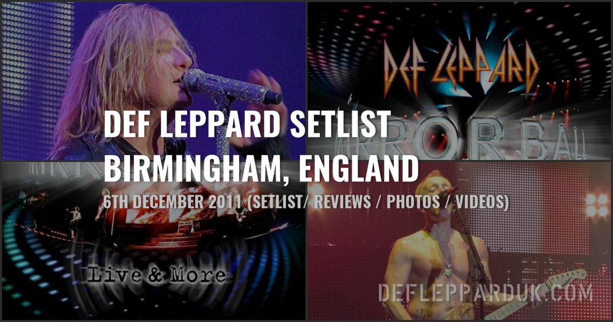 Def Leppard 2011.