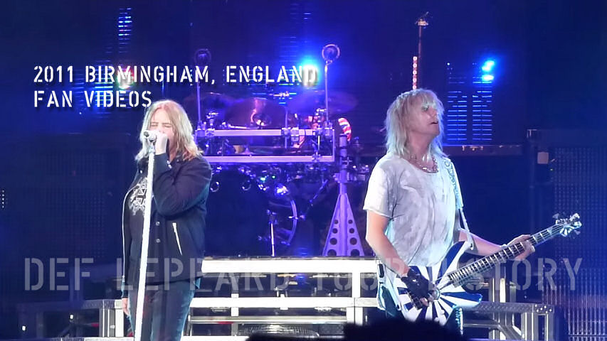 Def Leppard 2011 Fan Videos.