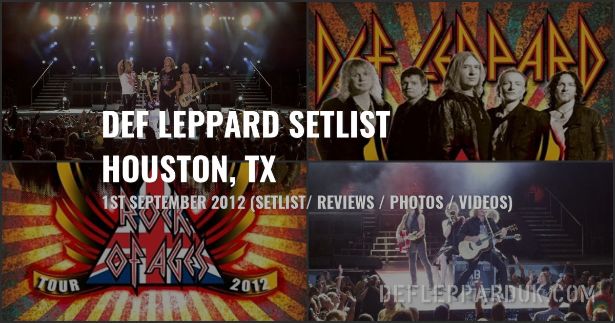 Def Leppard 2012.