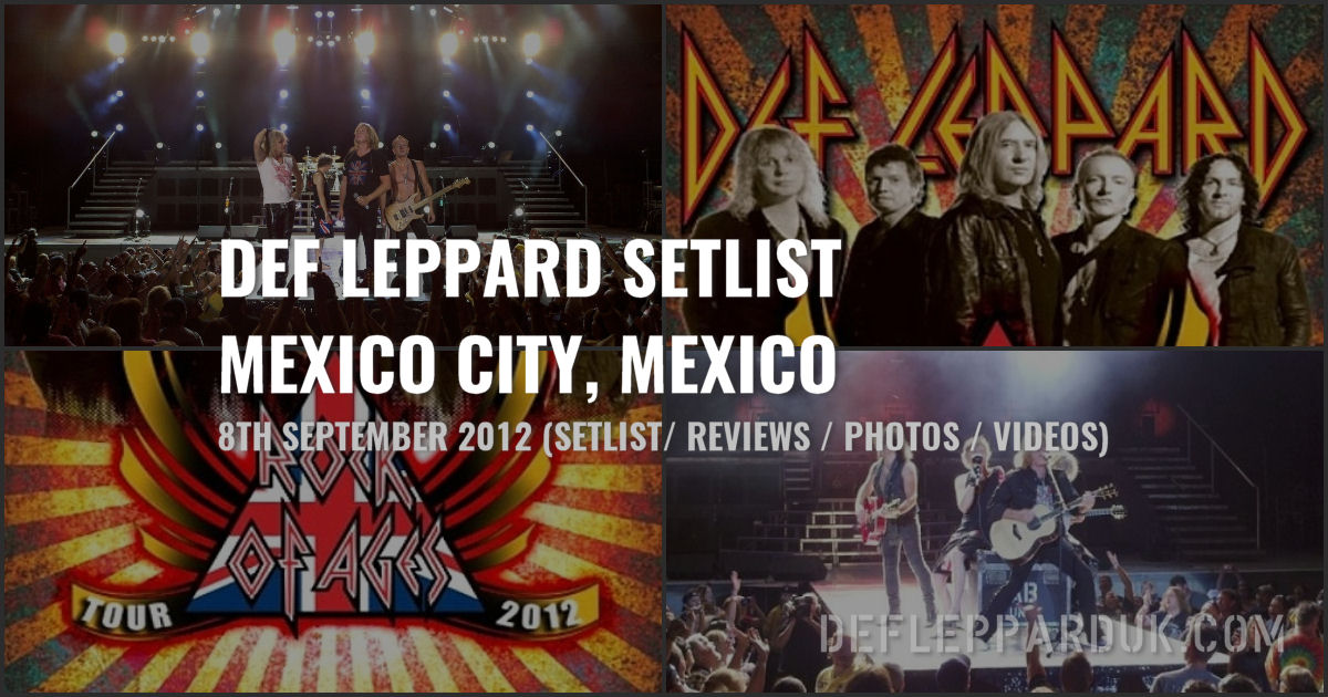 Def Leppard 2012.