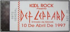 Def Leppard 1997.