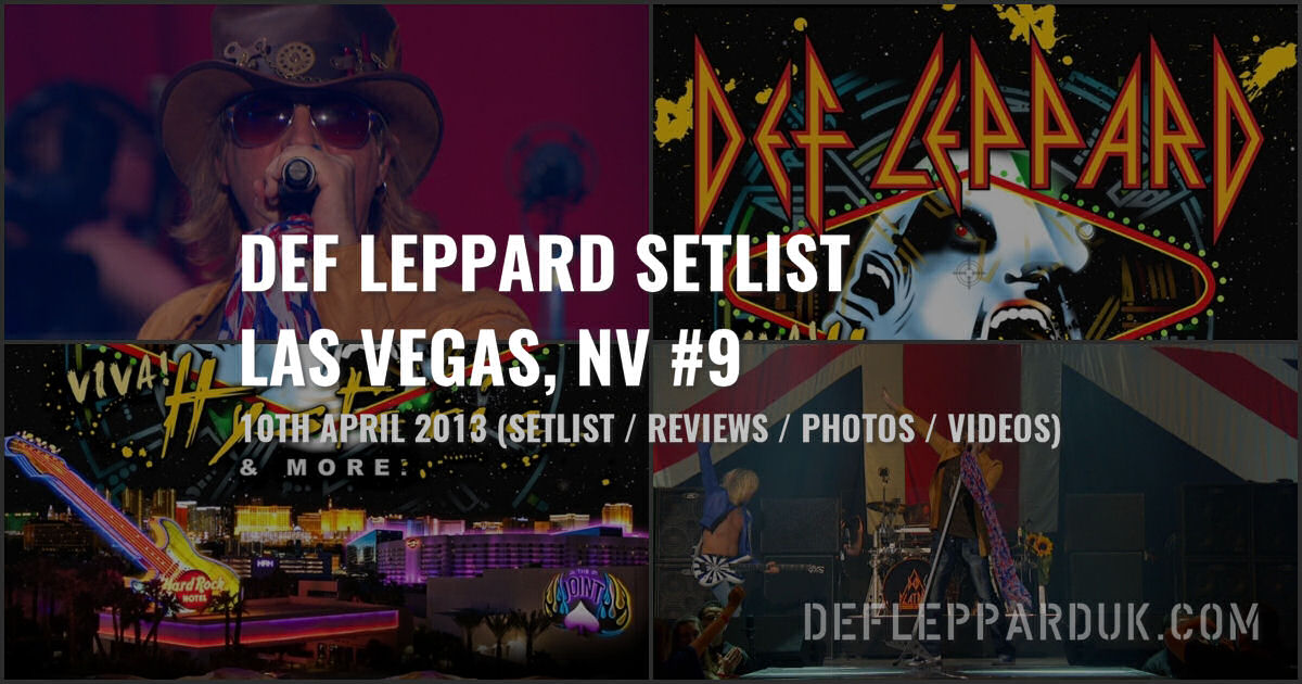 Def Leppard 2013. Def Leppard 2013.