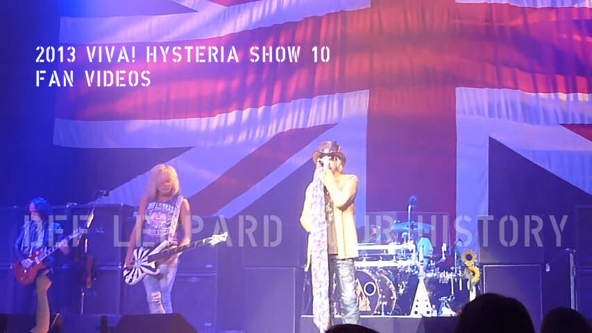 Def Leppard 2013 Fan Videos.