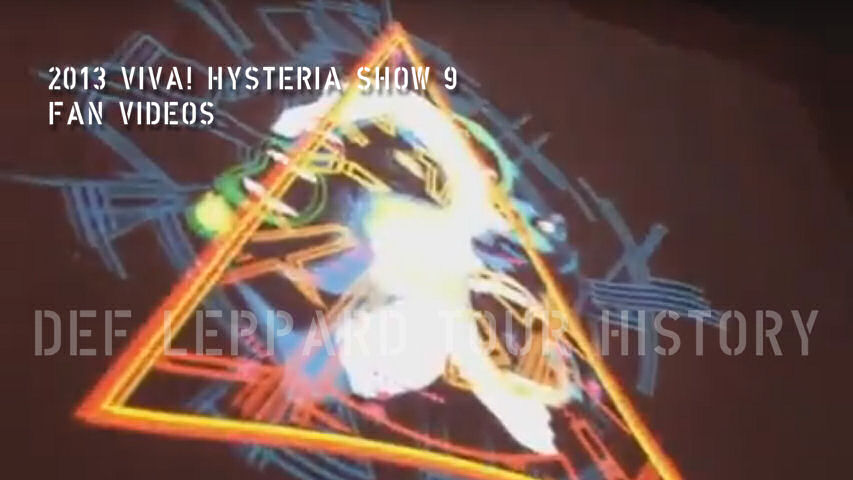 Def Leppard 2013 Fan Videos.