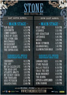 Stone Music Festival.
