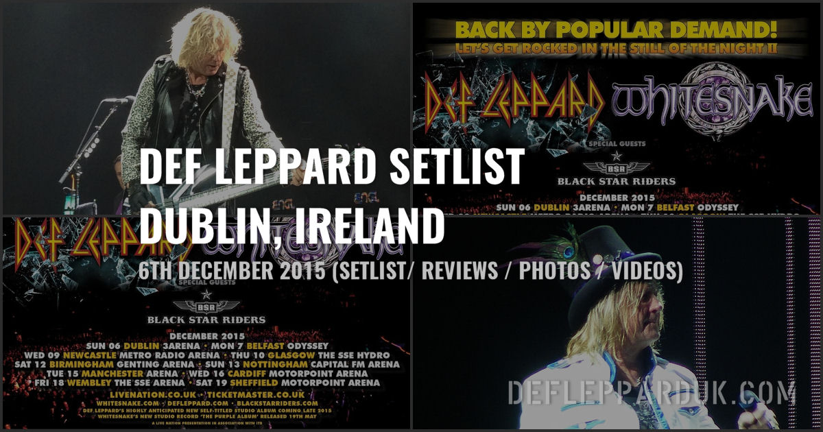 Def Leppard 2015.