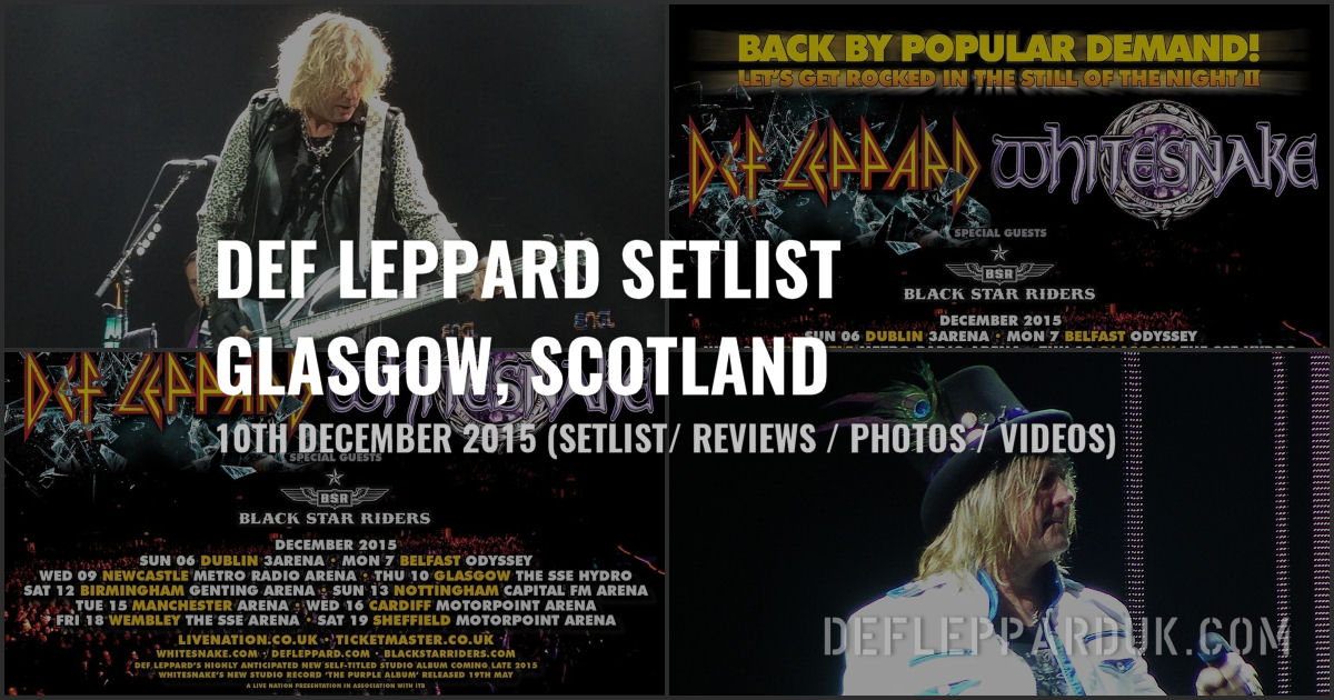 Def Leppard 2015.
