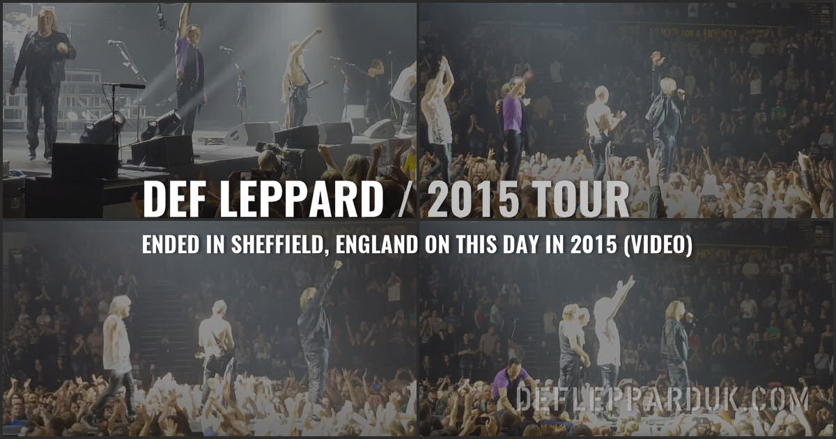 Def Leppard 2015.