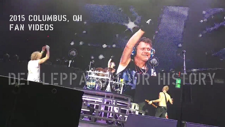 Def Leppard 2015 Fan Videos.