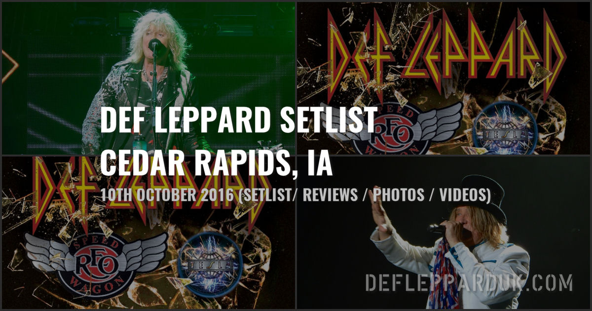 Def Leppard 2016.