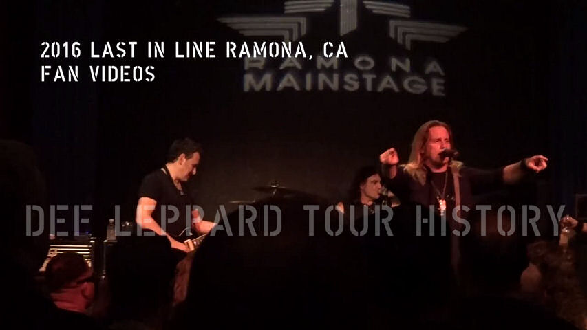 Last In Line Fan Videos 2016.