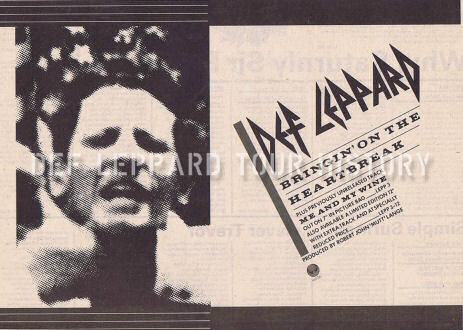 Bringin' On The Heartbreak 1981.