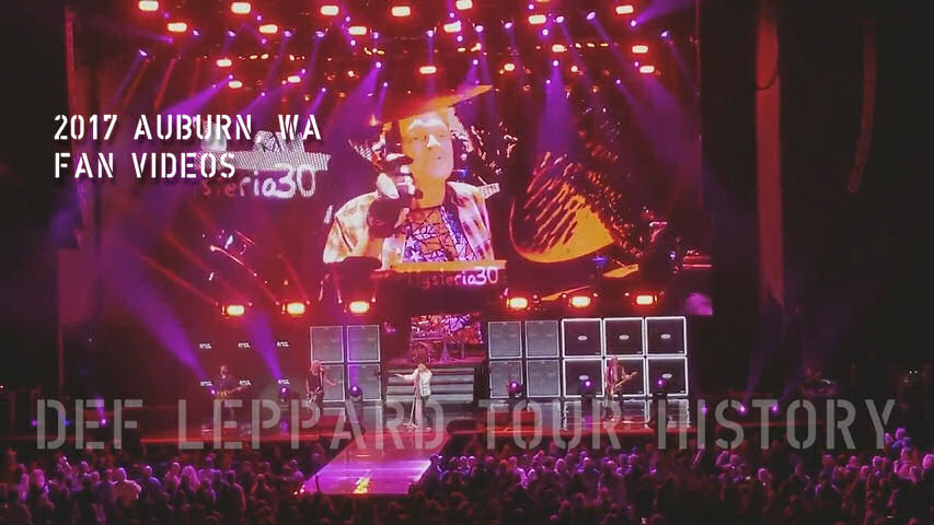 Def Leppard 2017 Auburn, WA Fan Videos. Def Leppard 2017 Auburn, WA Fan Videos.