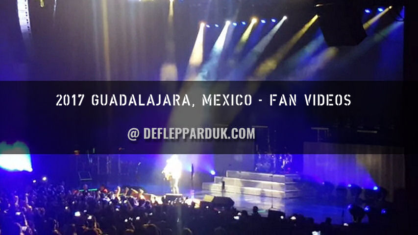 Def Leppard 2017 Fan Videos.