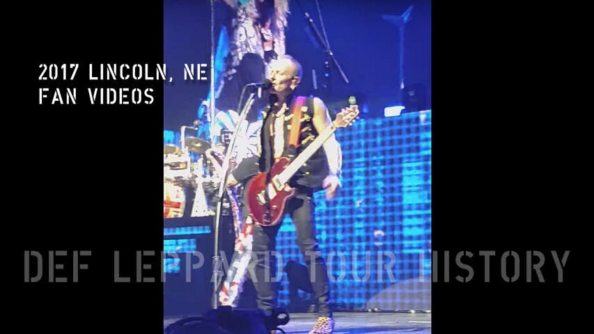 Def Leppard 2017 Lincoln, NE Fan Videos.