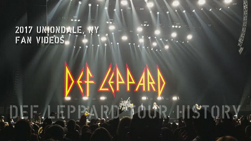 Def Leppard 2017 Uniondale, NY Fan Videos.
