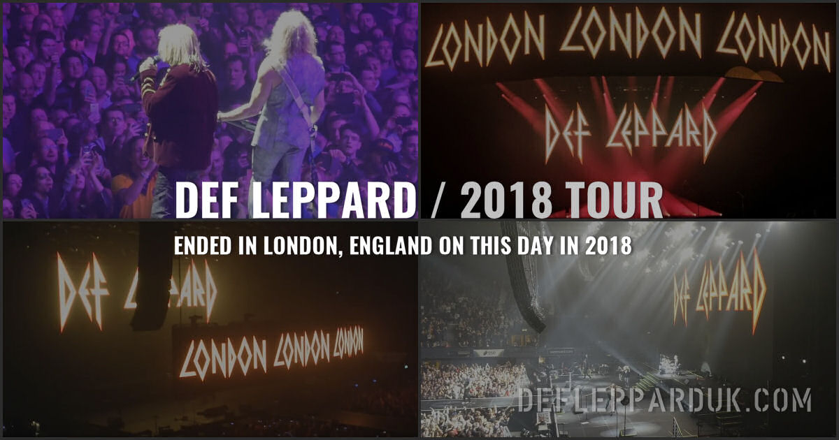 Def Leppard 2018.