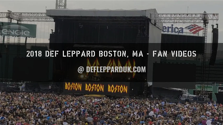 Def Leppard 2018 Fan Videos.