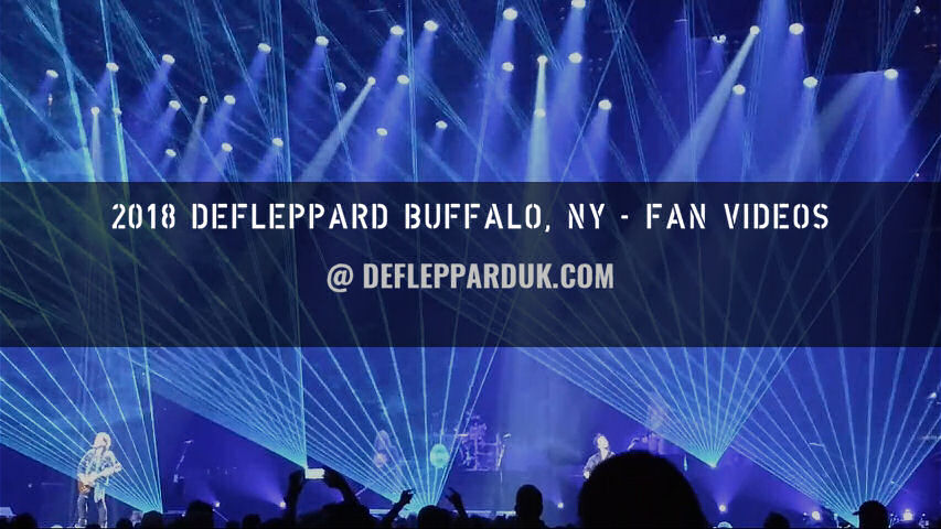 Def Leppard 2018 Fan Videos.