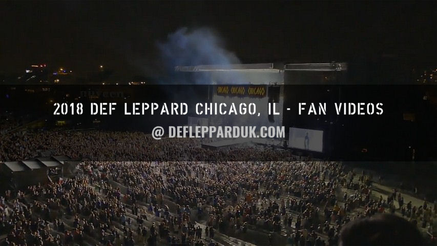Def Leppard 2018 Fan Videos.