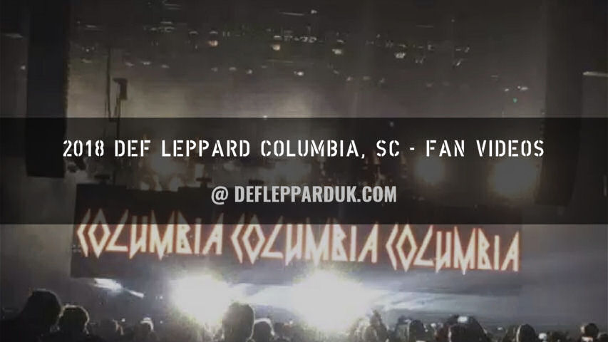 Def Leppard 2018 Fan Videos.