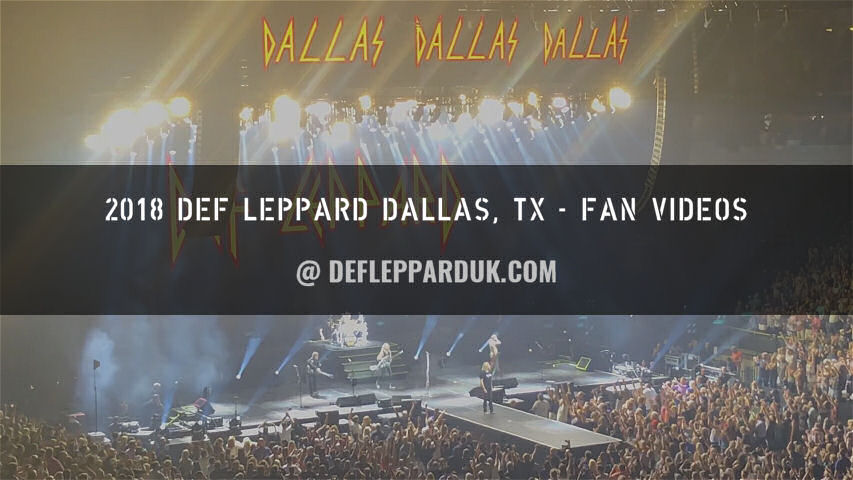 Def Leppard 2018 Fan Videos. Def Leppard 2018 Fan Videos.