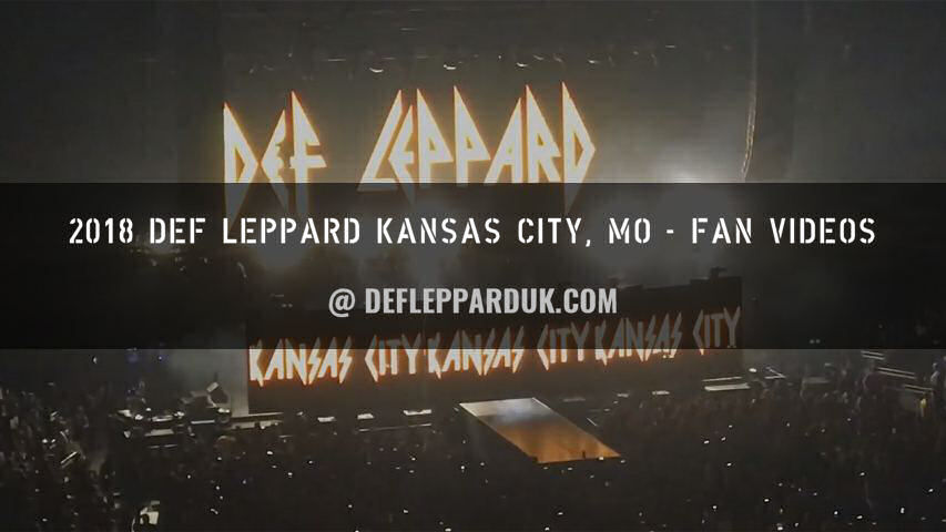 Def Leppard 2018 Fan Videos.