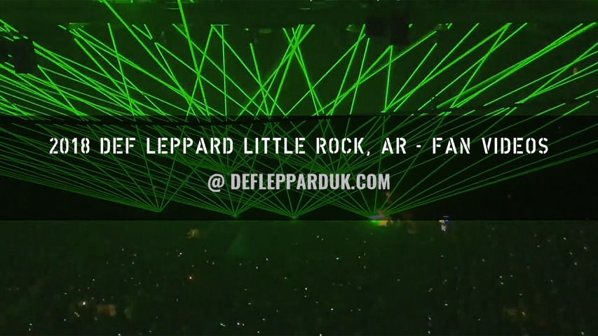 Def Leppard 2018 Fan Videos.