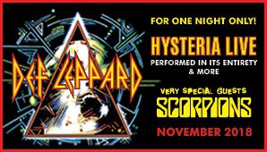 Def Leppard 2018.