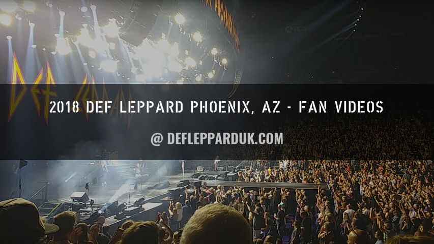Def Leppard 2018 Fan Videos. Def Leppard 2018 Fan Videos.