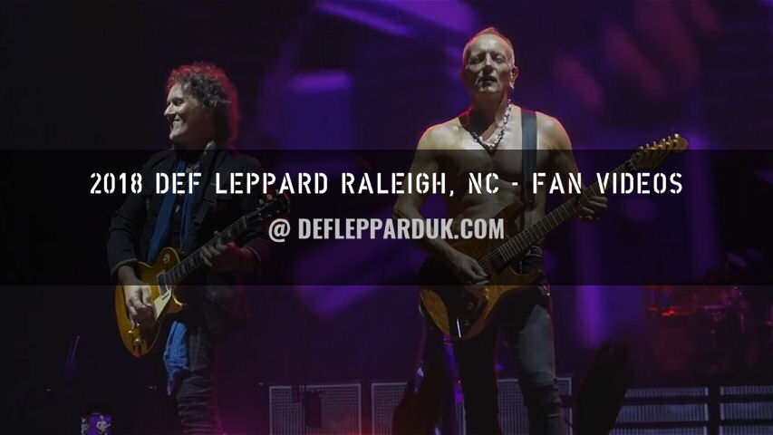 Def Leppard 2018 Fan Videos. Def Leppard 2018 Fan Videos.