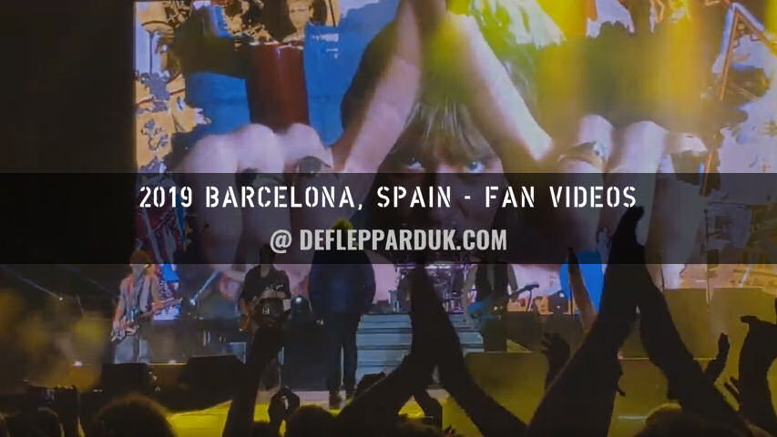 Def Leppard 2019 Fan Videos.