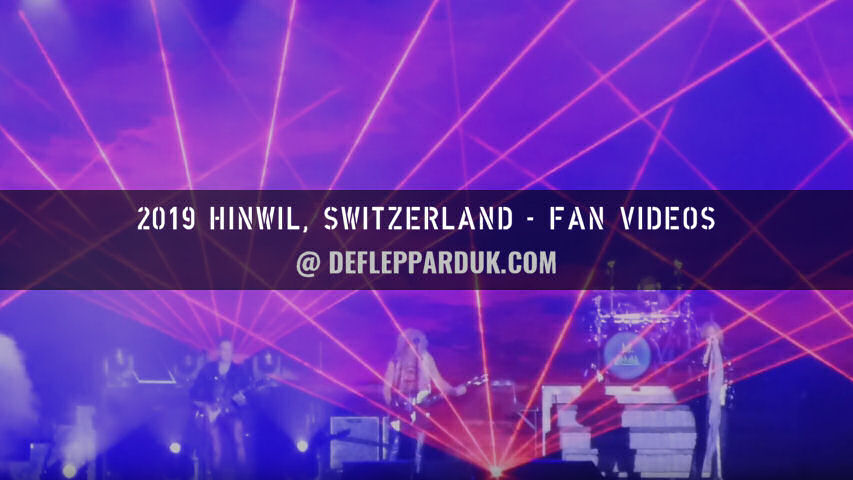 Def Leppard 2019 Fan Videos.