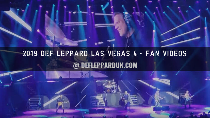 Def Leppard 2019 Fan Videos.
