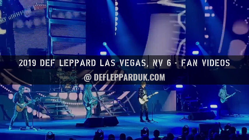 Def Leppard 2019 Fan Videos.