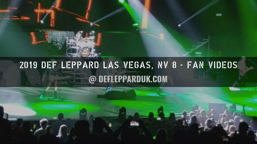 Def Leppard 2019 Fan Videos.