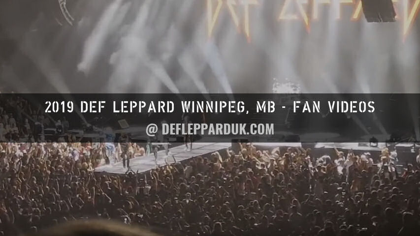 Def Leppard 2019 Fan Videos.