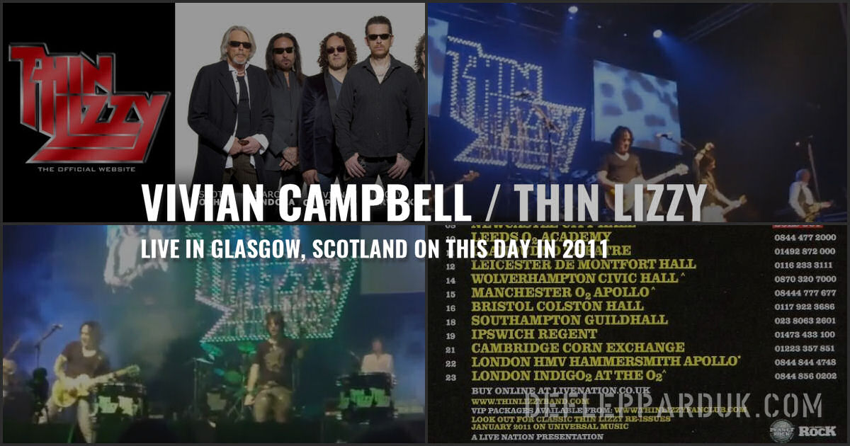 Vivian Campbell 2011.