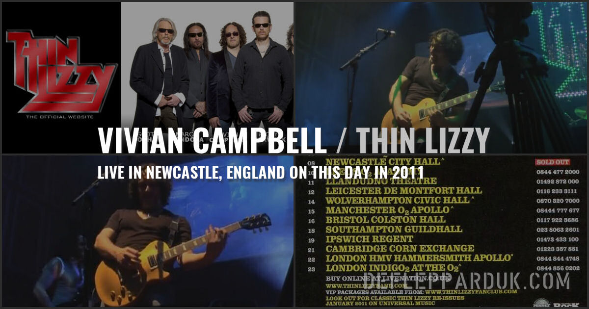 Vivian Campbell 2011.