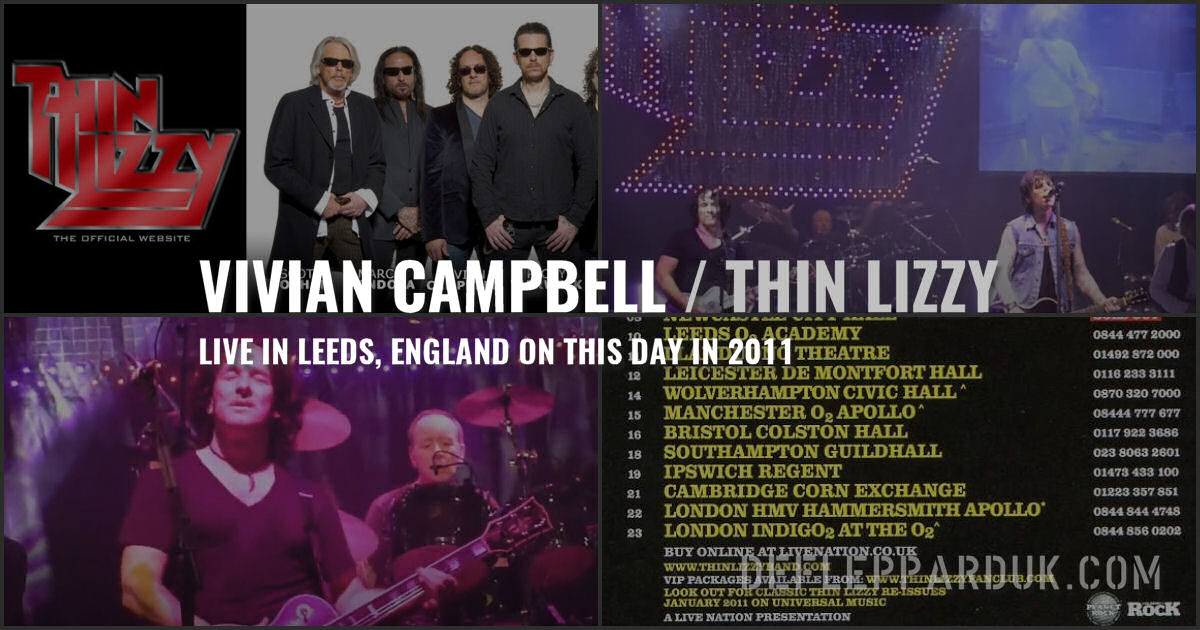 Vivian Campbell 2011.