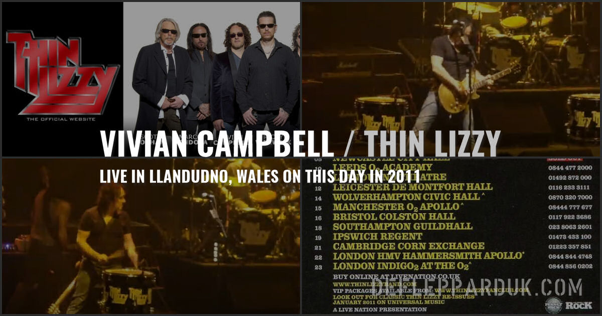 Vivian Campbell 2011.