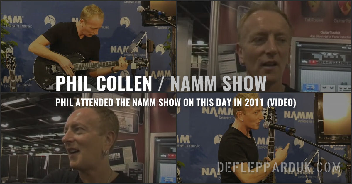 Phil Collen 2011.