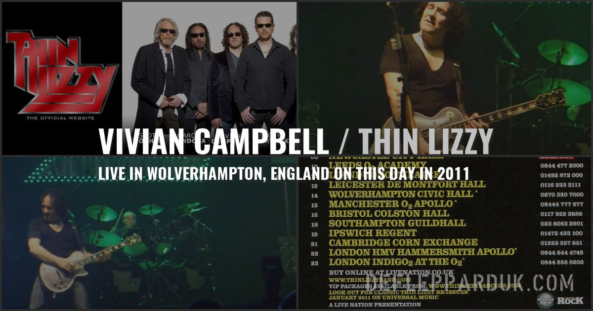 Vivian Campbell 2011.