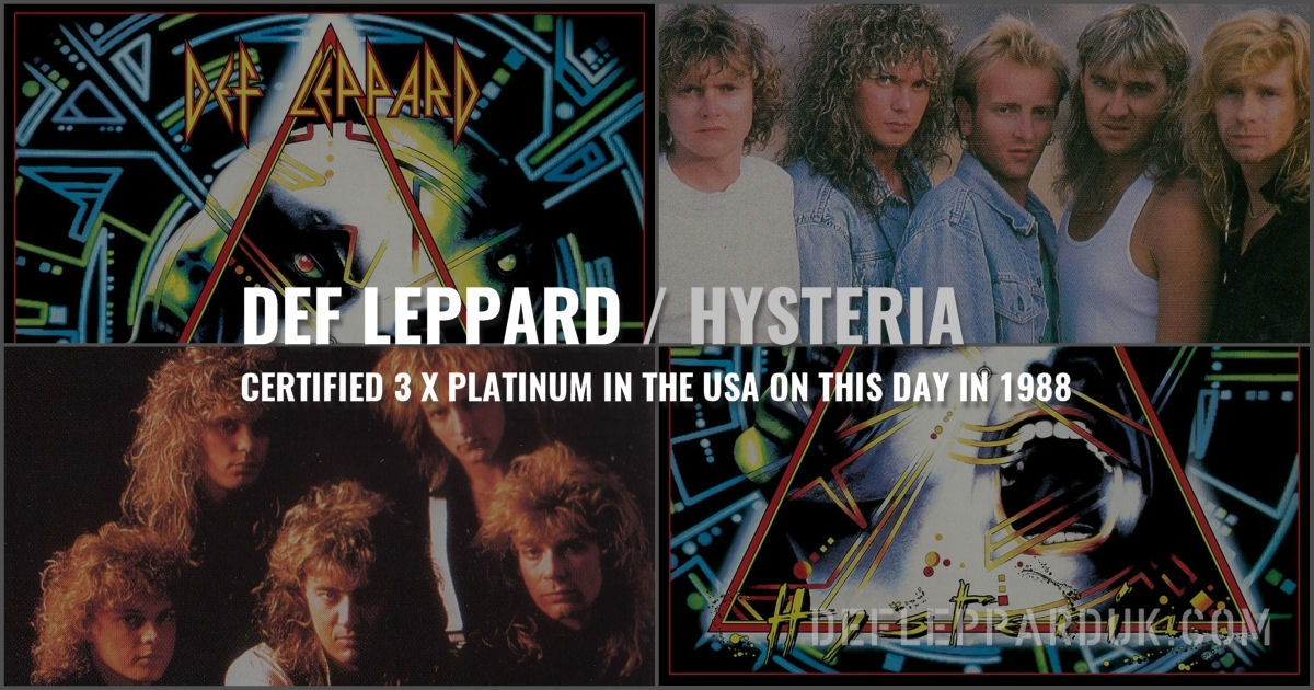 Def Leppard 1987.