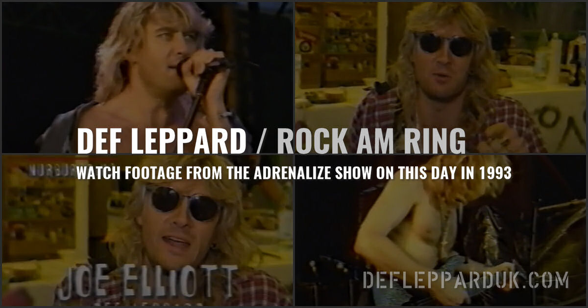 Def Leppard 1993. Def Leppard 1993.
