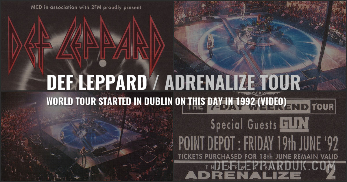 Def Leppard 1992.