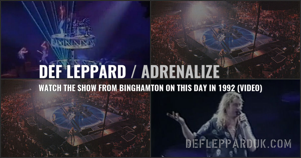 Def Leppard 1992.